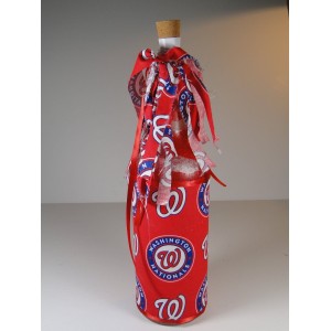 Handmade Decorated USB Rechargeable Battery Lighted Bottle Washington Nationals   183334938453